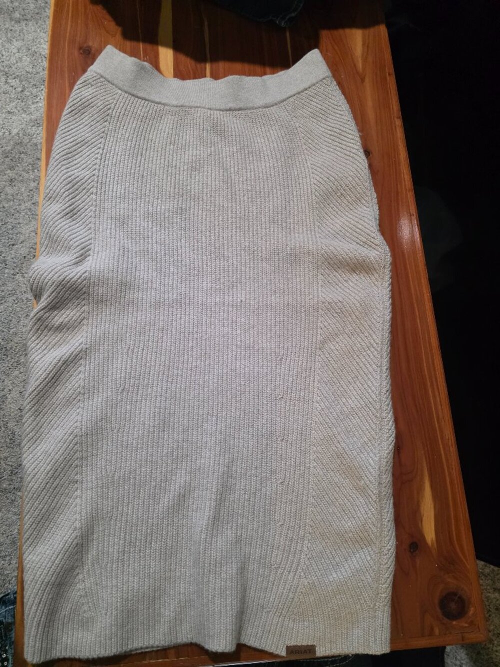Ariat sweater skirt